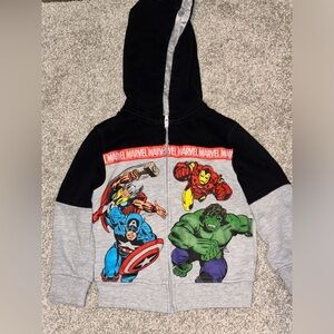 Boys Marvel Super hero sweat suit